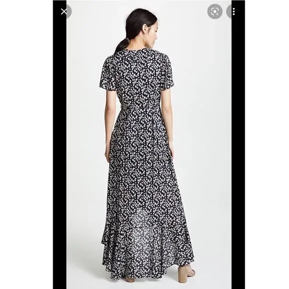 Free People - Lost + Wander Araceli Wrap Maxi Dress size SP - Picture 8 of 15